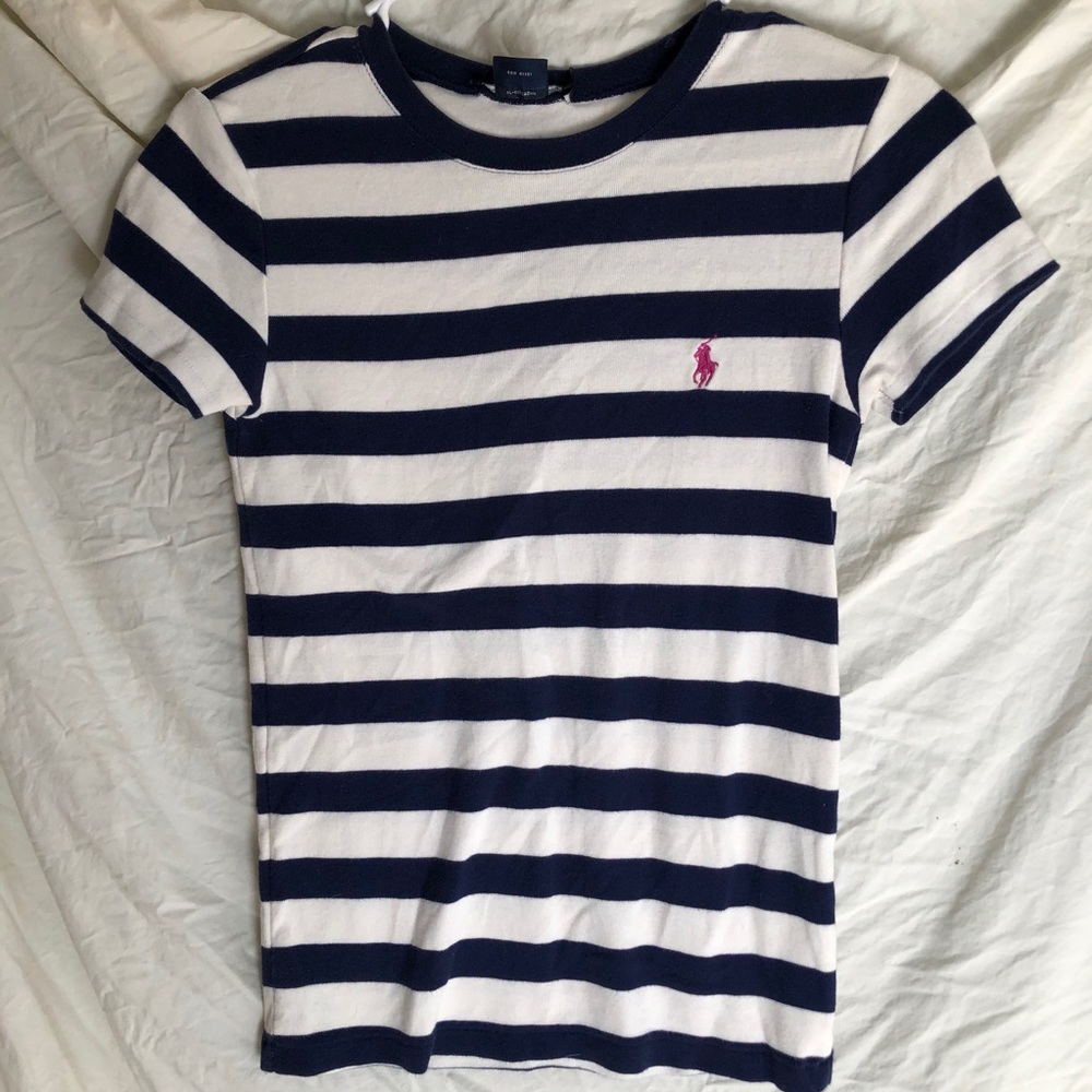 Ralph Lauren Sports Striped Tee